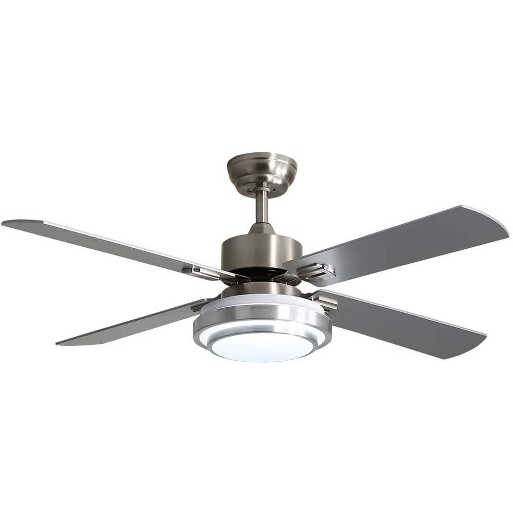 52inch indoor ceiling fan with integrated LED lighting kit