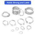 thumbnail image 5 of Snap Rings Assortment Kit 335Pcs External Retaining Rings 15 Size C Clips Set, 5 of 5