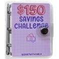 thumbnail image 1 of SURJDE Money Saving Binder | Mini Binder Savings Challenge-1000 Savings Challenge, Reusable Fund Savings Book, Budget Book with Cash Envelopes for Saving Money, 1 of 7