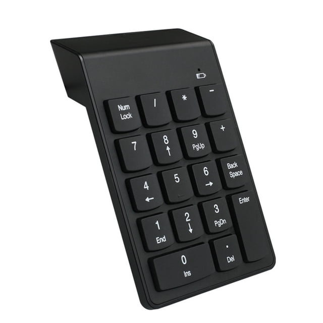 Mini teclado numérico inalámbrico 2.4G, 18 teclas, teclado numérico, reemplazo para computadora portátil, computadora portátil, escritorio seitruly DZ6955-00B