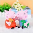 thumbnail image 3 of IC Peppa Pig karaktärer mjuka leksaker pappa mamma Peppa George gris fyllda presenter, 3 of 5
