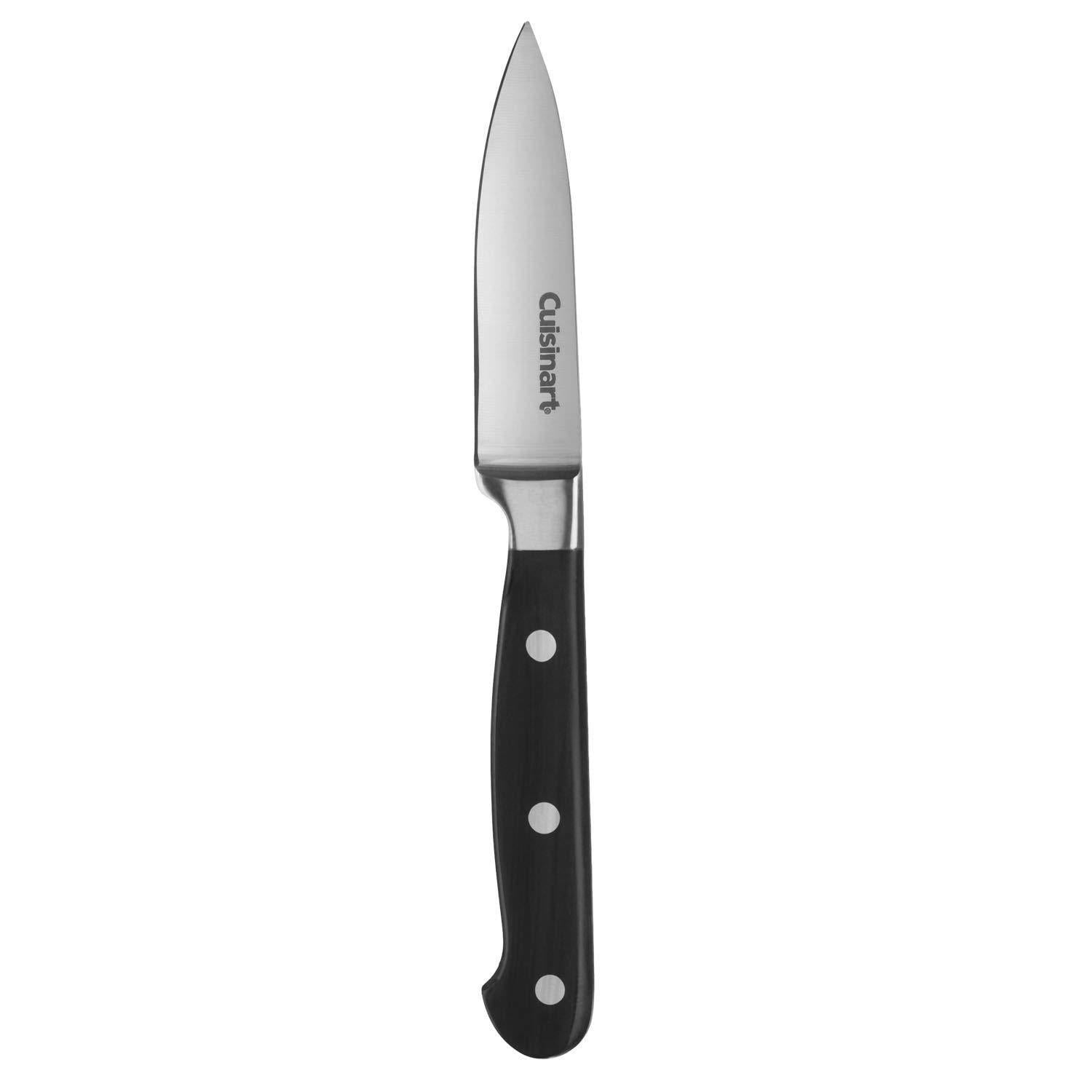 Cuisinart C77TR3PR Triple Rivet Collection 3.5" Paring Knife, Black