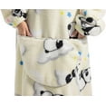 thumbnail image 6 of Wehilion Oversized Blanket Hoodie,Adult Snuggle Fleece Wearable Blanket Fluffy Giant Hooded Sweatshirt,Adult 140cm Leght, 6 of 7
