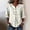 Light Blue, variant on Tshirt Women Floral Pattern Elbow-Length Sleeve Notch V Neck Soft Top Women Blouse Mint Green L