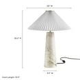 thumbnail image 4 of Nera Table Lamp in White, 4 of 10