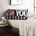 thumbnail image 6 of Yiaed Veterans Day2 Print Brushed Microfiber Envelope Pillowcases, Standard,Envelope Closure Pillow Cases(Without Pillow Core)-16"x24", 6 of 6