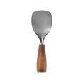 thumbnail image 2 of Aodebiao Titanium Rice Paddle with Wood Handle, Non-Stick Serving Spatula for Rice Mashed Potatoes Stirring, Food Grade Kitchen Utensil, Standable Spoon for Cooking Serving, 2 of 6