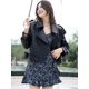 thumbnail image 4 of Chaqueta de cuero genuino recortada para mujer, tendencia primavera otoño 2024, abrigo de piel de oveja auténtica para motocicleta de alta gama, 4 of 5