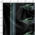 thumbnail image 6 of Soimoi Black Fabric - By the Yard - 56 Inch Wide - Floral & Leaves Panel Material - Nature's Tapestry with Florals and Leaves in a Decorative Panel Printed Fabric, 6 of 6