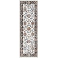 thumbnail image 2 of Rugs.com Eco Traditional Collection Rug – 6 Ft Runner Ivory Medium Rug Perfect For Hallways, Entryways, 2 of 9