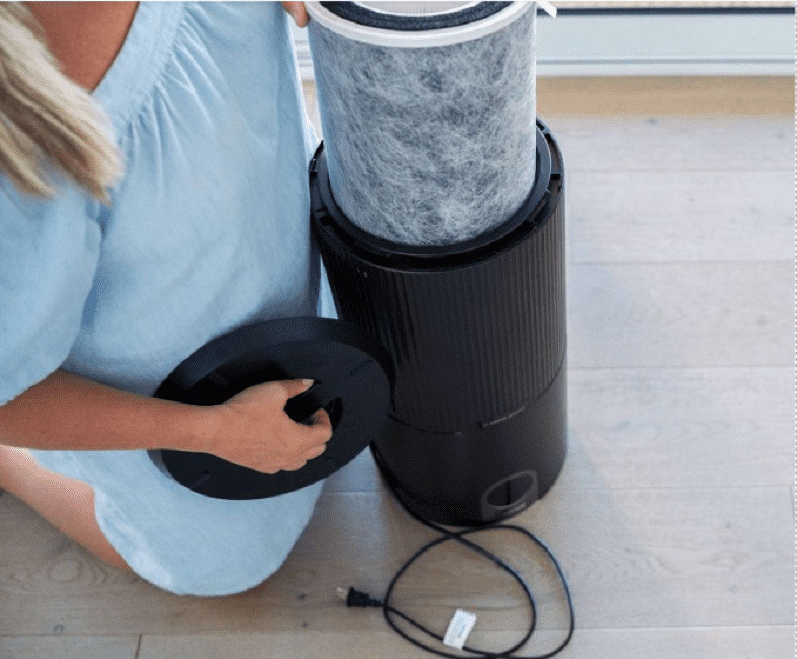 Shark HP202 Air Purifier MAX with True HEPA Microban Antimicrobial Protection, Gray