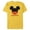 Yellow, variant on Disney Mickey Mouse Icon Shorts Nonno La Festa del Papà - Short Sleeve Blended T-Shirt for Adults - Customized-Yellow