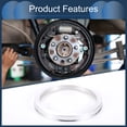 thumbnail image 3 of Unique Bargains Hub Centric Rings, 110mm OD 93.1mm ID Car Wheel Hubrings Aluminum Alloy Silver Tone, 4pcs, 3 of 7