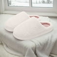 thumbnail image 4 of Cozy Women’S Slippers Winter Indoor Footwear for Couples Soft Home Slippers for Daily Leisure Comfortable Slip on Design for Autumn and Winter, 4 of 5