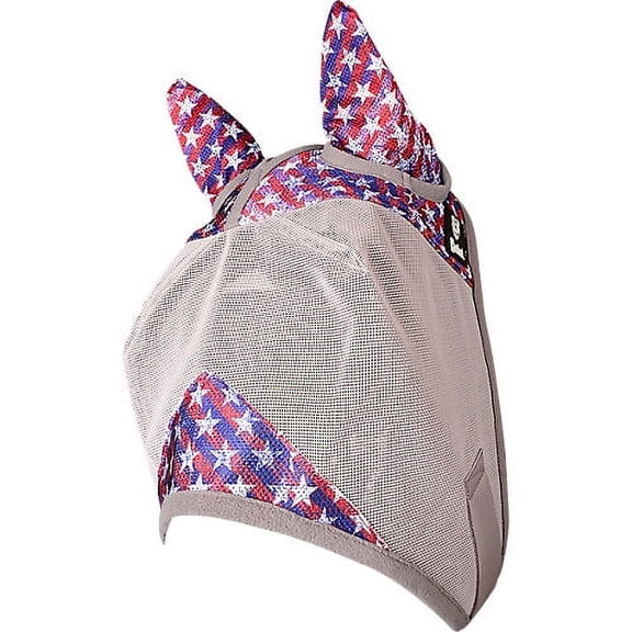 Cashel Crusader Patterned Fly Mask with Ears Arab