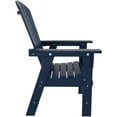 thumbnail image 4 of Portside Seashell Adirondack Plastic Outdoor Dining Chair, 4 of 9