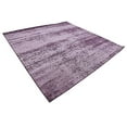 thumbnail image 2 of Unique Loom Del Mar Collection Area Rug- Modern Transitional Inspired Tonal Design (8 0 x 8 0 Square, Violet/ Eggplant Purple), 2 of 5