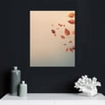 thumbnail image 4 of JRXY Canvas Wall Art Romantic Autumn Maple Leaves Picture Modern Artwork - Oil Painting for Wall Decor - Stretched and Framed 16x20 in, 4 of 4