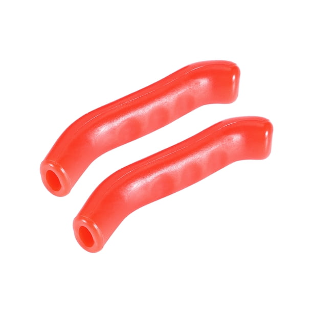 Greeniant 1 par de empuñaduras de palanca de freno de bicicleta, protectores de mango de absorción de impacto, funda extraíble ergonómica reutilizable Ciclismo Rojo Greeniant HW4848-02