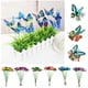 thumbnail image 2 of Fiudx Estacas Decorativas de Mariposas para Jardín, de Pvc, para Interior y Exterior, Multiusos para El Hogar, Bodas, Fiestas y Navidad. Fáciles de Instalar, 50 Unidades, 25 Cm., 2 of 2