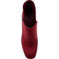 thumbnail image 3 of JOURNEE COLLECTION Womens Burgundy V Cutouts Traction Sole Comfort Gwenn Square Toe Block Heel Booties 7 M, 3 of 3