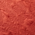 thumbnail image 2 of UNIKOME Lightweight 3 Piece Microfiber Coverlet Set Quilted Design, Red, Twin, 2 of 4