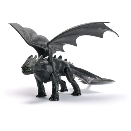 Dreamworks Dragons, Battle Dragons, Plasma Sounds Night Fury, 13-inch Action Figure