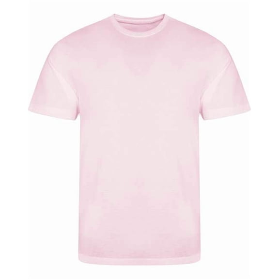 Just Hoods By AWDis - Unisex Cotton T-Shirt - BABY PINK - 3XL