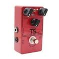 thumbnail image 2 of Effects Pedal Mini Size Overdrive Effect Tuner Pedal Overdrive Pedal Portable Guitar Parts Compact for Musical Instruments Bass Accessory Red, 2 of 8