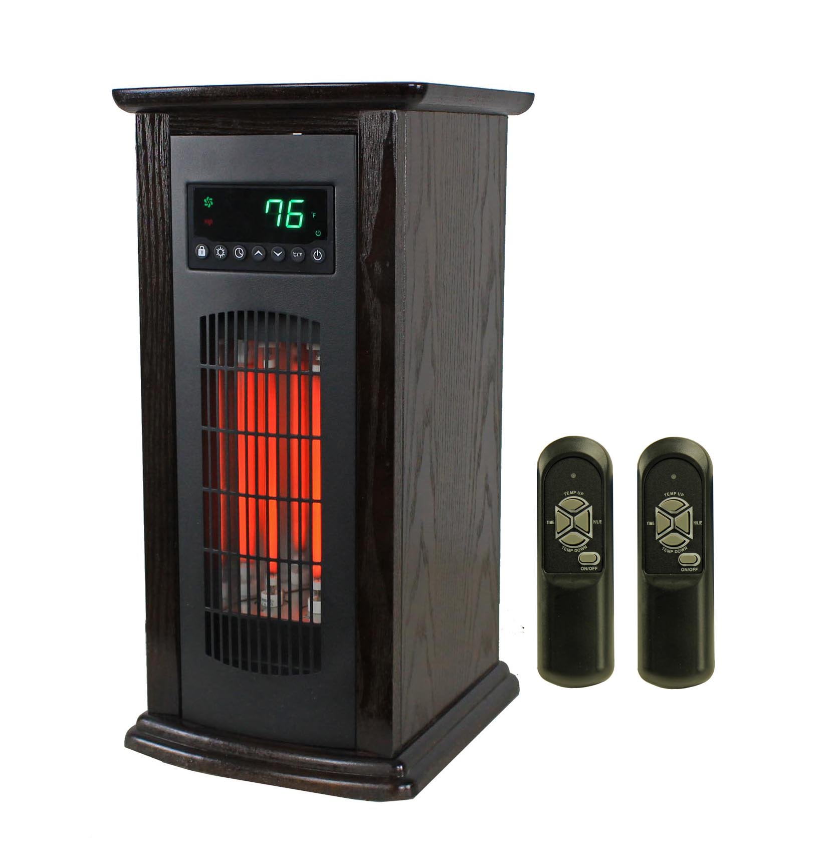 LifeSmart LifePro LS-PCHT1029 1,500 Watts Portable Infrared Quartz Tower  Heater - Walmart.com