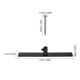 thumbnail image 2 of BESTYASH 4Ud Soporte Para Montaje En Pared De Accesorios De Mezcladora Compatible Con Kitchenaid Plástico Negro, 2 of 8