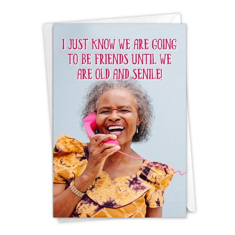 Happy Birthday Old Friend Funny Images 1 Funny Birthday Card With Envelope - Old Friends C9344Bdg-Et - Walmart.com Happy Birthday Old Friend Funny Images 1 Funny Birthday Card With Envelope - Old Friends C9344Bdg-Et - Walmart.com