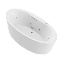 Heidi Series 67 in. x 34 in. Acrylic Combination 50 Gallon Capacity ...