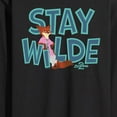 thumbnail image 3 of Zootopia 2 - Nick The Fox Stay Wilde - Men's Long Sleeve Graphic T-Shirt, 3 of 5