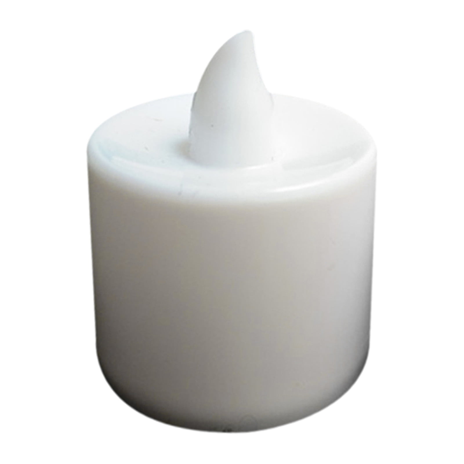 Pack of 3 Unscented White Home & Wedding Decor & Church Pillar Candles 15x 4.5cm 