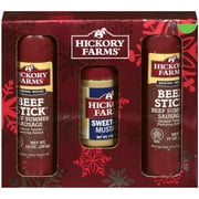Hickory Farms: Original Recipe Beef Summer Sausage Stick & Sweet Honey Mustard, 1.43 lb