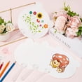 thumbnail image 4 of 30Pcs Paper Hand Held Fan Blank Painting Fans for Kids DIY Crafts Panda White 276x171mm, 4 of 6