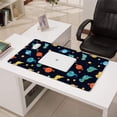 thumbnail image 3 of Long Mouse Pads for Desk,Dark Blue Dinosaurs Space Pattern Desk Mats on Top Of Desks, Desk Mouse Pad Extra Large with 3mm Non-Slip Base and Stitched Edge for Gaming,Office,Work,Home 31.5"x15.7", 3 of 6