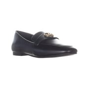 Womens MICHAEL Michael Kors Heather Loafers, Black Leather