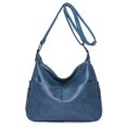 thumbnail image 1 of LinYooLi Soft PU Leather Large Capacity Women Shoulder Bag Solid Color Elegant Messenger Bag Female Simple Wild Style Handbags Sac, 1 of 6