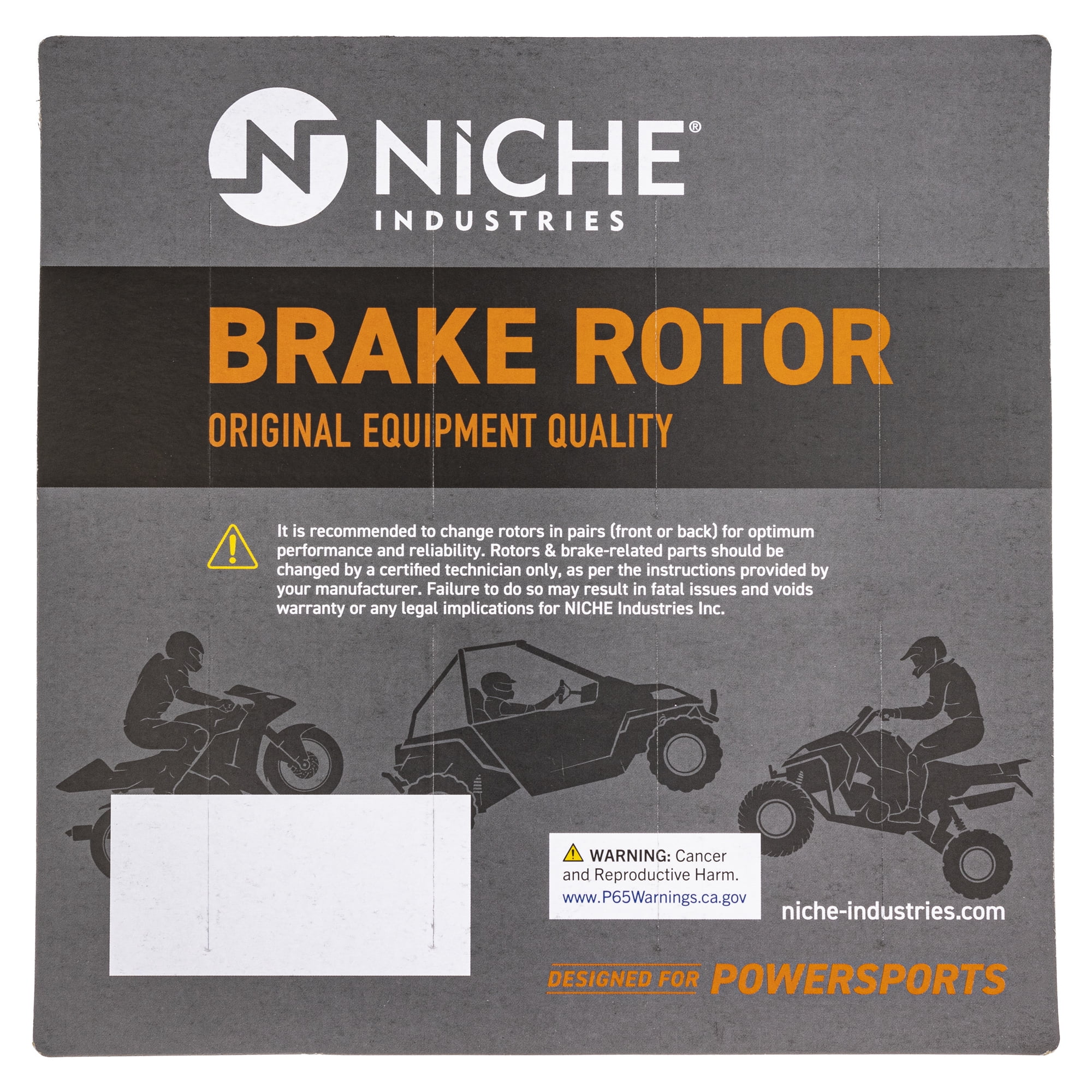 Niche Front Brake Rotor for Suzuki Boulevard M50 59211-39G00 Motorcycle  519-CRT2662R
