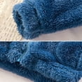 thumbnail image 7 of 1-7T Toddler Little Boys Girls Winter Warm Fleece Clothes 2Pcs Kids Casual Thick Plush Zipper Jacket Coat with Pockets + Solid Long Pant Set, 7 of 7