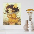 thumbnail image 3 of Cute Little Girl Poster Canvass,Suitable for Home Decoration,Birthday Gifts,Dining Room Decor, Bedroom Art, Wall Decor Living Room, Wall Art, Frameless 12x16inch, 3 of 7