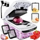 thumbnail image 1 of Picador de verduras y espiralizador Fullstar Food Chopper, color blanco, 1 of 6