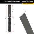 thumbnail image 3 of Scraper Titan 17021 - Hoja de carburo extralarga (3,2 cm), 3 of 4
