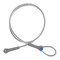 thumbnail image 2 of Terraxo Cable Anchor Cable Anchor Replacement Stainless Steel 25KN Fall Arrest Protection Construction Tree Work Reusable Cable Sling Anchor Protection Sheath 200cm, 2 of 8