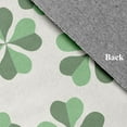 thumbnail image 3 of Simply Daisy 5' x 7' Sunwashed Red Lucky Patch St. Patrick's Day Chenille Rug, 3 of 5