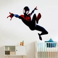 thumbnail image 4 of Spider-man Wall Sticker  3D Wall Sticker Children wall sticker Cartoon character wall sticker Cartoon background Wall decoration Birthday gift Children bedroom decoration 50*40CM, 4 of 5