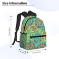 thumbnail image 4 of Lsque Colourful Tie Dye Classic Casual Backpack - Large Capacity Water-Resistant Backpack for School, Work, Travel, and Outdoor Activities, 4 of 8