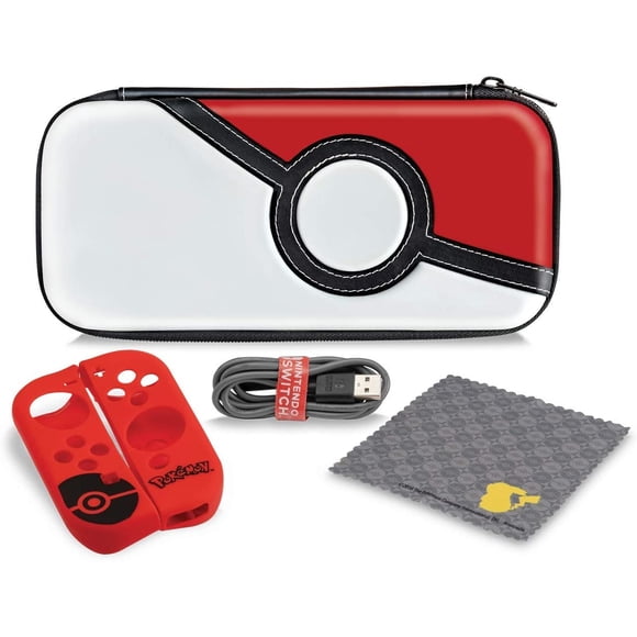 PDP Gaming Pokemon Poke Ball Starter Kit | Estuche de viaje,